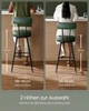 Стул барный 2 штуки Loft_Apartament 54 x 54 x 101 см цвет зеленый - изображение 2