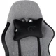 Кресло игровое gt Racer x-2324 Gray/Black (x-2324 Fabric Gray/Black Suede) - изображение 6