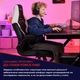 Кресло Trust gxt703w riye, пу шкіра, Foldable Armrests, Белый 25130_trust - изображение 8