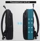 Рюкзак Bange Thin Business Expanded Backpack BG-77115 для чоловіків та жінок Тонкий міський рюкзак для ноутбука 15,6'' - зображення 4