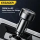 Автомобильное зарядное устройство Essager 105 Вт USB + 2TypeC PD+QC технология быстрой зарядки LED дисплей (757042195149) - изображение 2