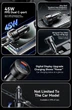 Автомобильное зарядное устройство Essager 105 Вт USB + 2TypeC PD+QC технология быстрой зарядки LED дисплей (757042195149) - изображение 10