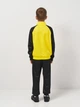 Детский спортивный костюм (толстовка + штаны) для мальчика Joma Academy IV 101966.901 129-140 см Черный/Желтый (8424309451813) - изображение 2