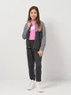 Подростковая укороченная футболка-топ для девочки Nike G Nsw Tee Crop Futura DA6925-620 158-170 см Playful Pink/White (196608468868) - изображение 2