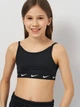 Подростковый спортивный топ для девочки Nike G Nk Df Nike One Bra FD2276-010 147-158 см Black/White (196608886761) - изображение 4