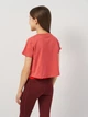 Подростковая футболка для девочки Nike G Nsw Tee Crop Futura DA6925-655 147-158 см Adobe (196974752684) - изображение 3