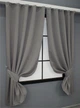 Комплект штор коротких VR-Textil Блэкаут Fusion Dimout № 832ш 2 шт 130х170 см Серый (35-0034) - изображение 2