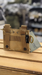 Підсумок для магазинів Mil-Tec Подвійний Койот MOLLE ADMIN POUCH COYOTE (13486005) - изображение 3