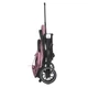 Прогулочная детская алюминиевая коляска BAMBI M 5727 FLASH Pink - изображение 11