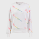 Bluza bez kaptura damska Champion 114078-WL001 L Biała (8053305445887) - obraz 1