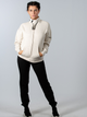 Bluza sportowa damska Champion 111985-MM003 L White Cream Panna (8056426328787) - obraz 3