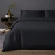 Комплект постельного белья MirSon Детский 110х140 см Royal Soft 0055 Black Pearl Сатин (2200008017583) - изображение 1