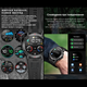 Наручний годинник Modfi Smart Expedition Compass Black-Blue - зображення 9
