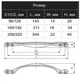 Ручка меблева 15179Z12820.07 L-096-128мм старе золото - зображення 2