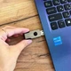 Флешка юсб Mibrand USB 3.2 Gen1 Lizard 128GB черная - изображение 2