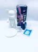 Флюїдний ведмедик fluid bear bearbrick, 23 см, з фарбами, коричневий - зображення 6