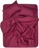 Простынь на резинке ARDESTO Mix&Match сатин полуторная 160x200+30 см Ягодная (ART1620FSR) - изображение 9
