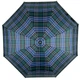 Зонт полуавтомат на 8 карбоновых спиц от Susino в клетку с зеленой ручкой Sys 02076-11 - изображение 4
