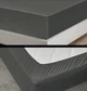 Простынь на резинке ARDESTO Mix&Match сатин полуторная 160x200+30 см Серая (ART1620FSY) - изображение 2