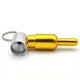 Трубка курительная металлическая Пилюля HL-195 Silver Gold (15653) - изображение 1