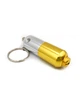 Трубка курительная металлическая Пилюля HL-195 Silver Gold (15653) - изображение 3