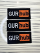 Шеврон "GUR hub" нашивка ГУР хаб, Головне Управління Розвідки хаб, на липучці 3х7 см. - изображение 4