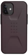 Чохол протиударний UAG Civilian (Original) для iPhone 12 Mini (5.4") Eggplant 11234D114949 - зображення 5