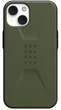 Чохол мілітарі протиударний UAG Civilian 11317D117272 (Original) для Iphone 13/14 (6.1") Olive Drab - зображення 1
