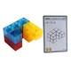 Магнитный Куб Головоломка Сома Magic Cube Прозрачный Разноцветный Набор с картами 54 шт (00574) - изображение 6
