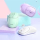 Беспроводная мышь Hoco - GM25 (Bluetooth, USB 2.4 ГГц, компьютерная, бесшумная, 1600 dpi, компактная) - Фиолетовый - изображение 3