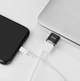 Перехідник адаптер Hoco UA5 з Type-C на USB (3A, OTG, для комп'ютера, ноутбука, макбука, телефону, Type-C, тайпси) - Чорний - зображення 2