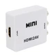 Конвертер HDMI на RCA (AV) CVBS адаптер видео с аудио 1080P HDV-610 AV-001 White - изображение 3