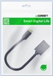 Переходник Ugreen Micro HDMI Male to HDMI Female Adapter Cable 22 см Black (20134) (90403476) - изображение 5