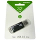 Флеш память 32Gb Smartbuy V-Cut Black (50502) - изображение 1