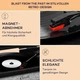 Програвач вінілу Auna Bella Ann радіо DAB+/FM USB Bluetooth (10039054) - зображення 5