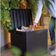 Лавка-ящик для зберігання Keter City Box 113 л 7290112631282 - зображення 7