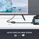 Кабель Ugreen Mini HDMI штекер to HDMI 2.0 разъем 4K 60Hz 22CM Black (20137) - изображение 2