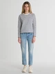 Jeansy regular fit damskie Big Star Adela Cropped W27L30 Niebieskie (5900714707064) - obraz 4