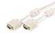 Кабель VGA (M/M) DIGITUS, 3м, ферит, бежевий - зображення 2