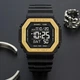Годинник наручний з підсвічуванням Skmei 1988GD 5 ATM 45 мм Gold/Black - зображення 3