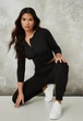 Топ Missguided TJF27163 36 чорний - зображення 3
