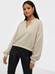Світшот Missguided TJF19062 34 бежевий - зображення 1