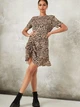 Сукня Missguided DD926244 32 леопард - зображення 2