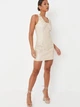 Сукня Missguided WXDD930704 36 бежевий - изображение 3