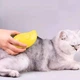Паровая расческа для домашнего груминга кошек и собак аккумуляторная щетка для эффективного удаления шерсти (желтая) - изображение 7