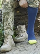 Термоноски водонепроницаемые демисезонные DexShell Ultra Thin Crew NL Socks DS683NLM M (39-42) Синий/Желтый (6954358983062) - изображение 7