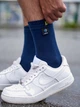 Термоноски водонепроницаемые демисезонные DexShell Ultra Thin Crew NL Socks DS683NLM M (39-42) Синий/Желтый (6954358983062) - изображение 8