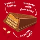 Упаковка батончиков KitKat Chunky с арахисовой пастой 42 г х 24 шт (3800020405574) - изображение 4