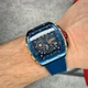 Мужские часы Curren 8442 Gold-Blue - изображение 3