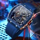 Мужские часы Curren 8442 Gold-Blue - изображение 5